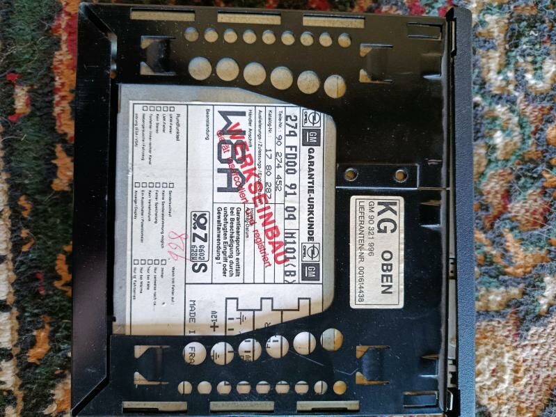 Opel magnetafon original 1 200 TMT - Дянев - img 1