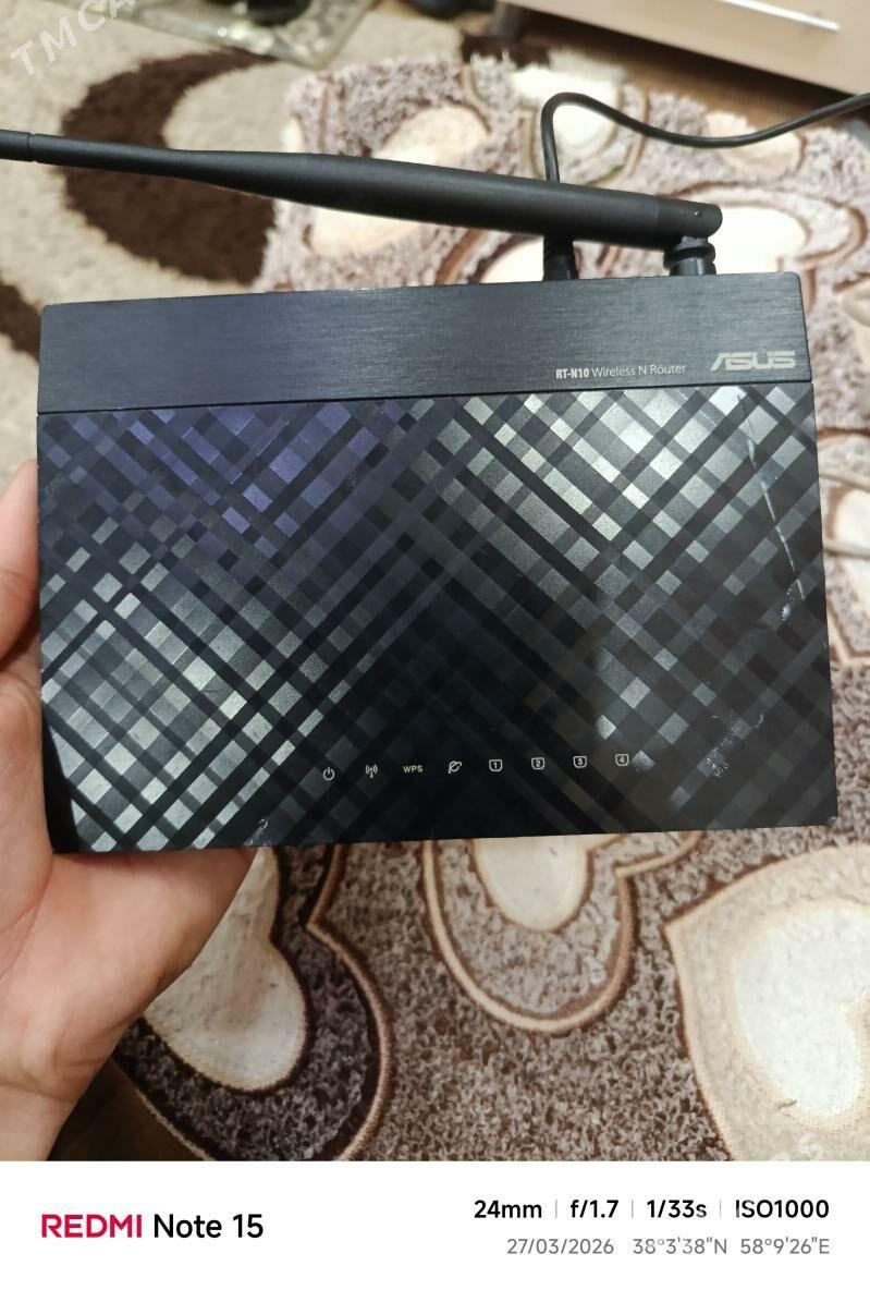 Asus router - Büzmeýin GRES - img 1