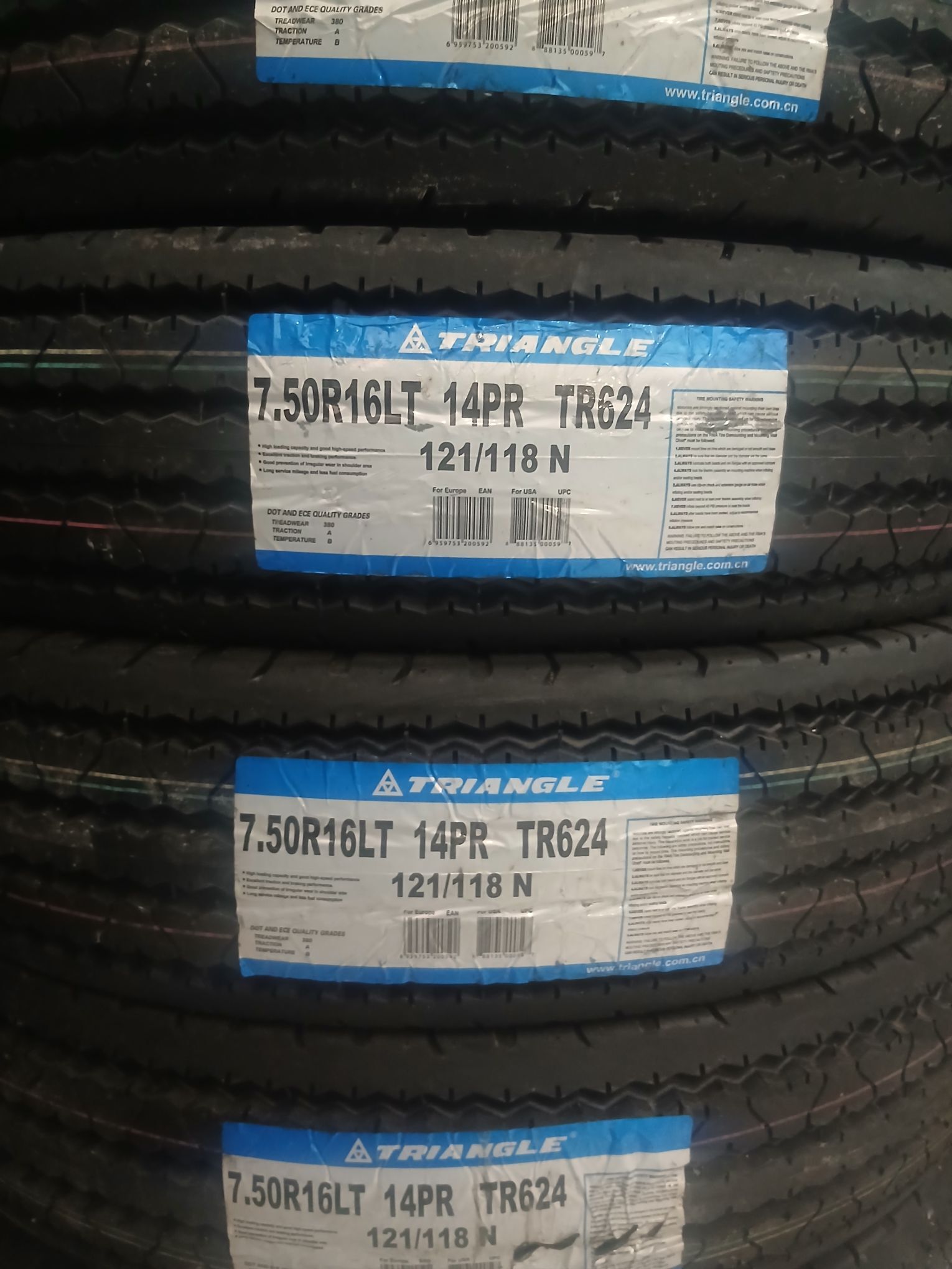 7.50.R16 TRANGLE 2025Y 1 350 TMT - Ашхабад - img 1