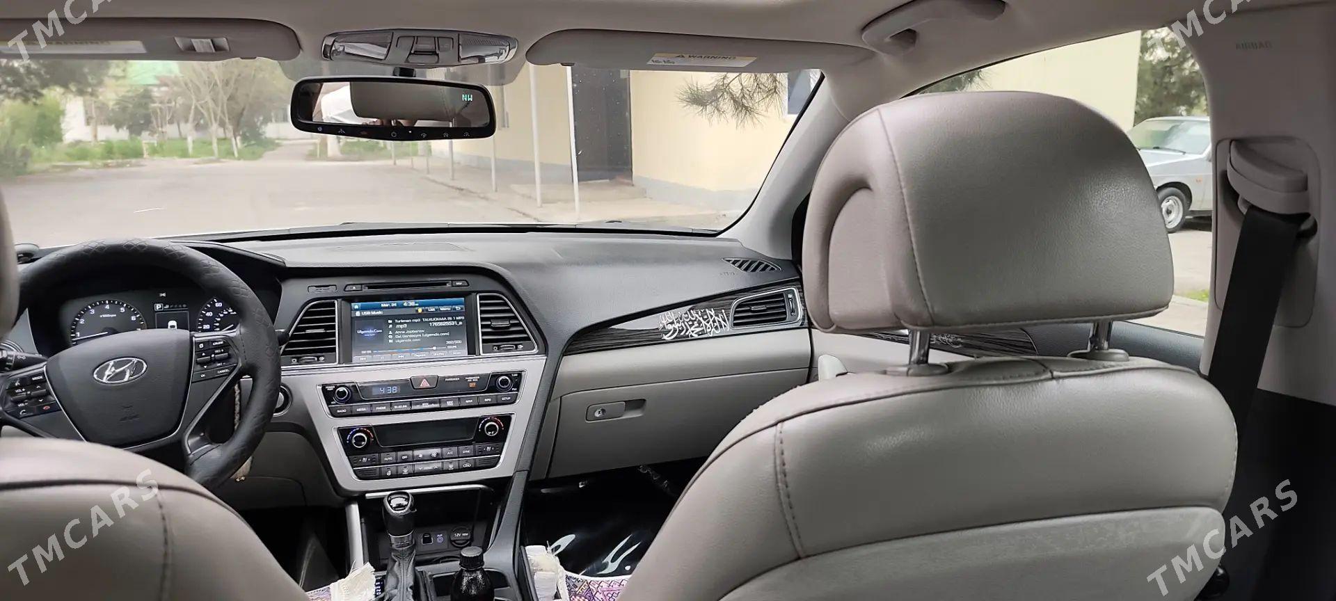 Hyundai Sonata 2015 - 205 000 TMT - Ашхабад - img 1