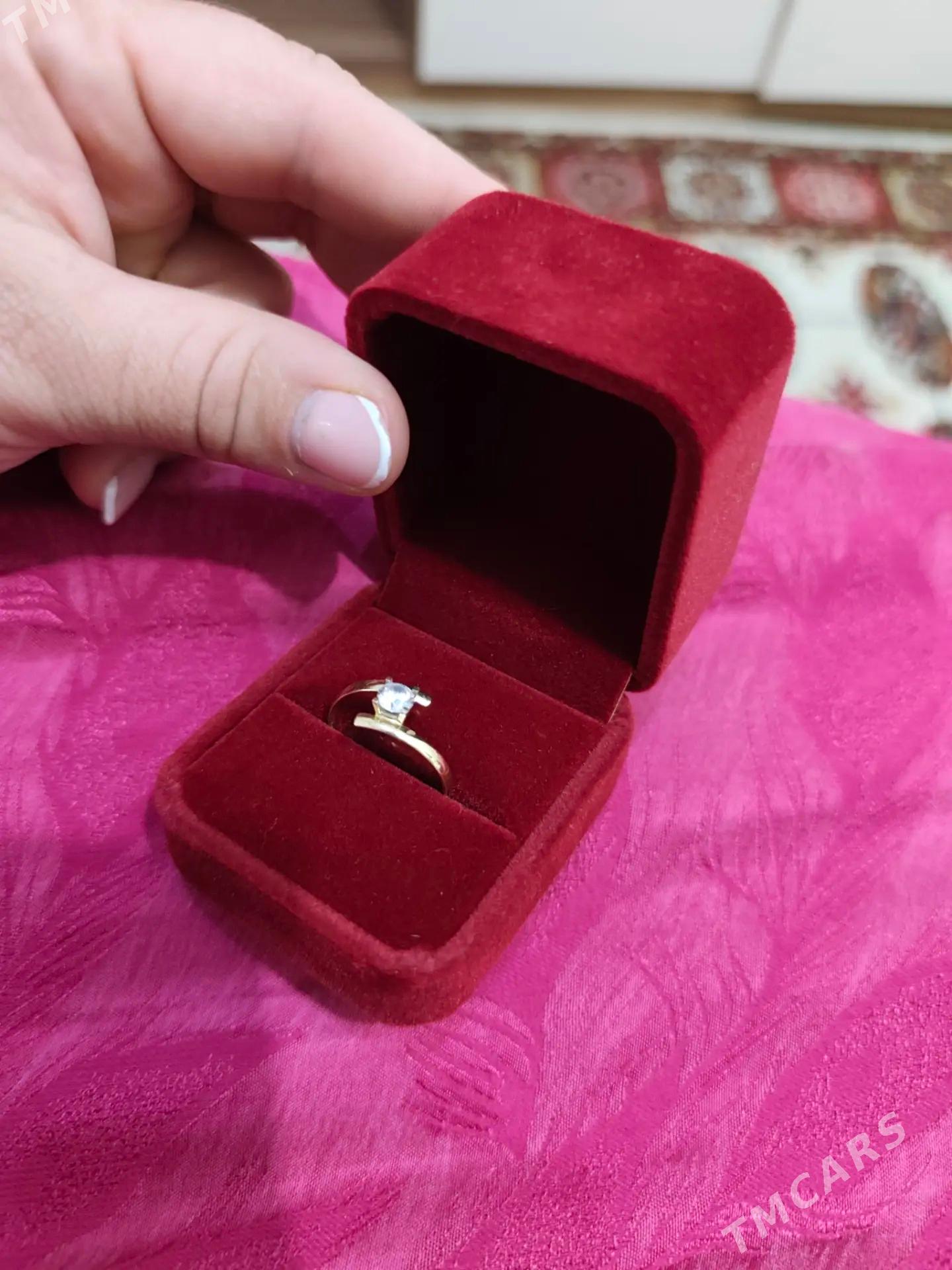 gyzyl yuzuk tek taş - Mary - img 1