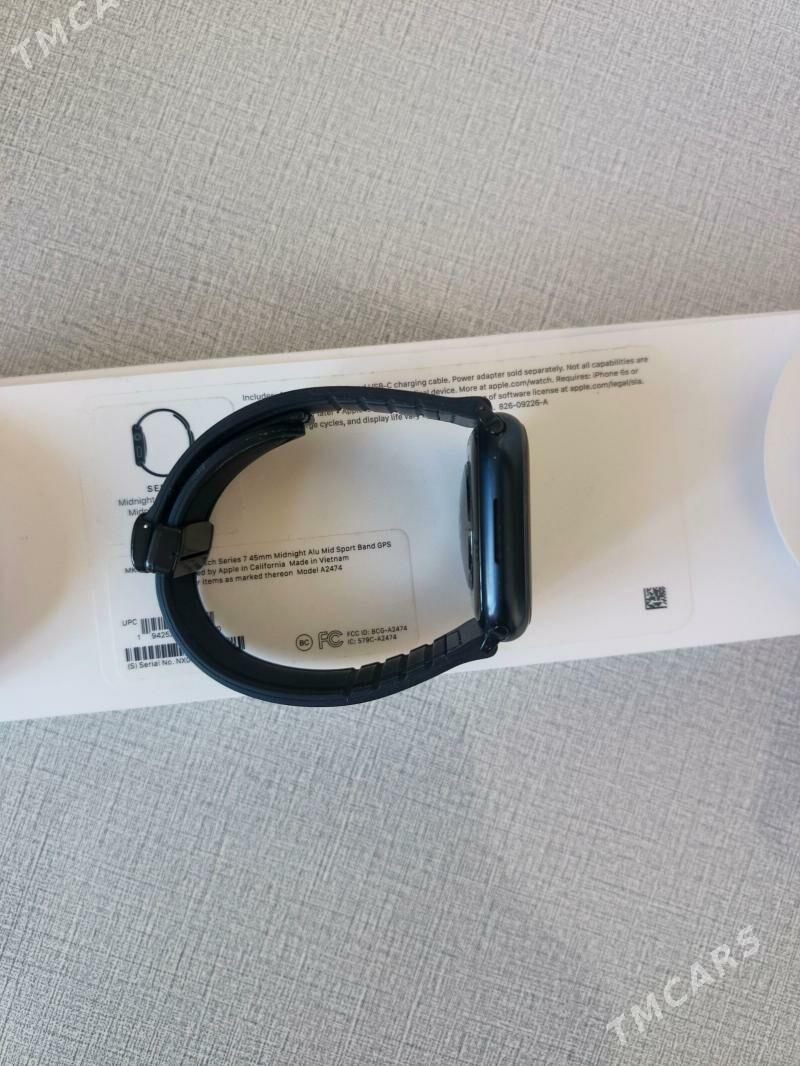 Apple watch 7 45m black - Мир 2 - img 1