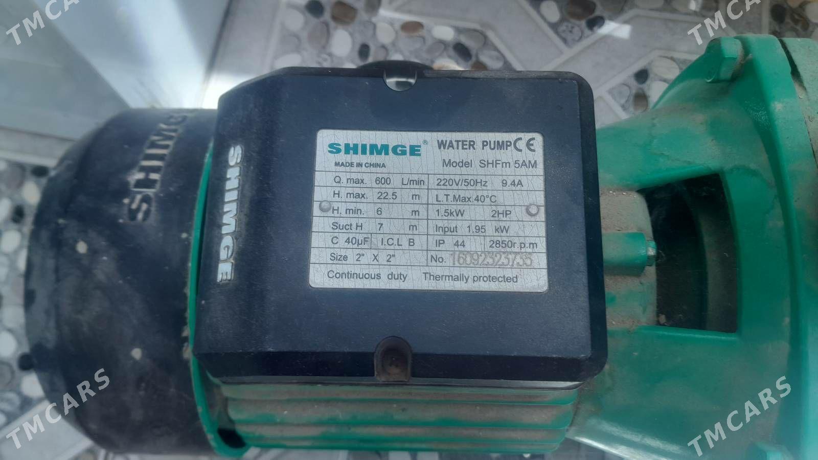 Shimge nasos we otkacka - Aşgabat - img 1