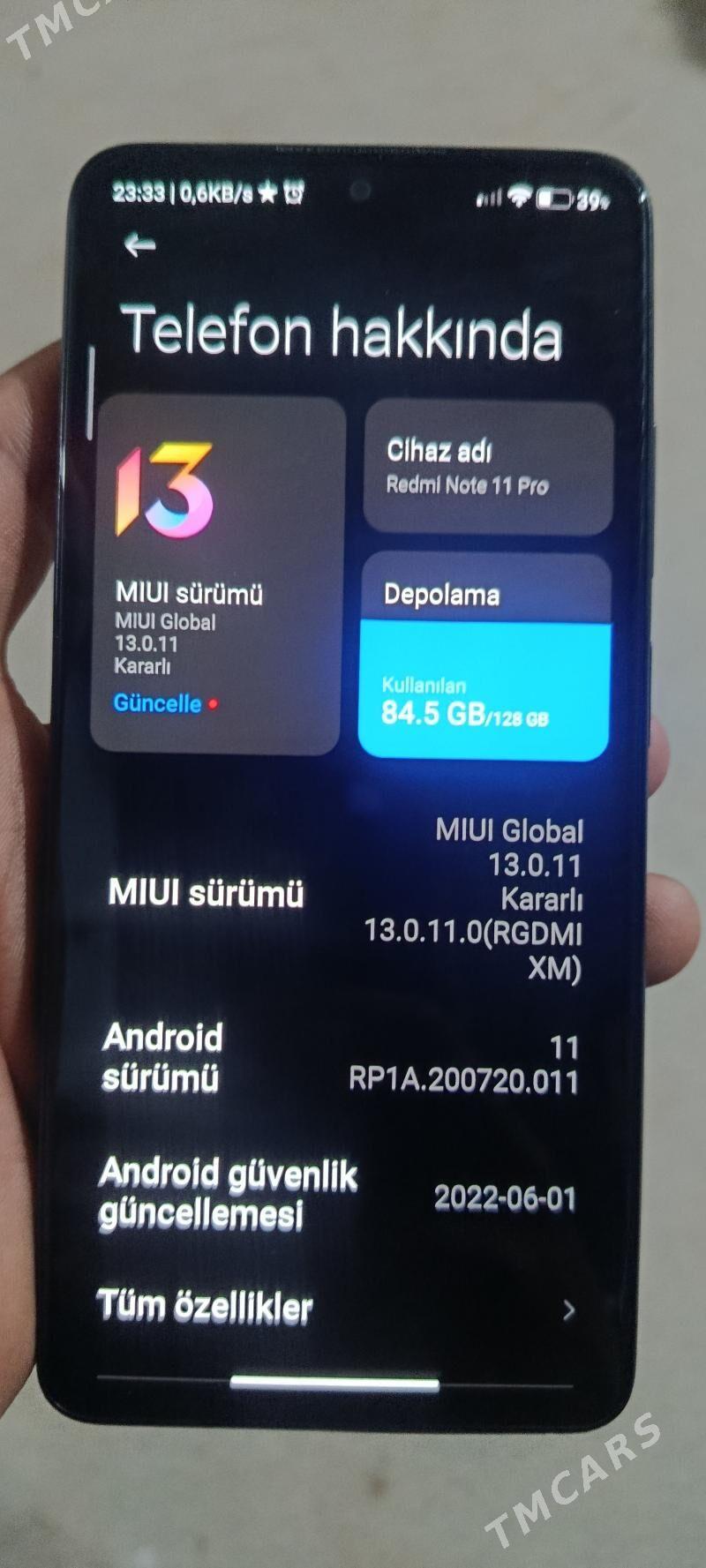 REDMİ note 11 pro - Türkmenabat - img 1