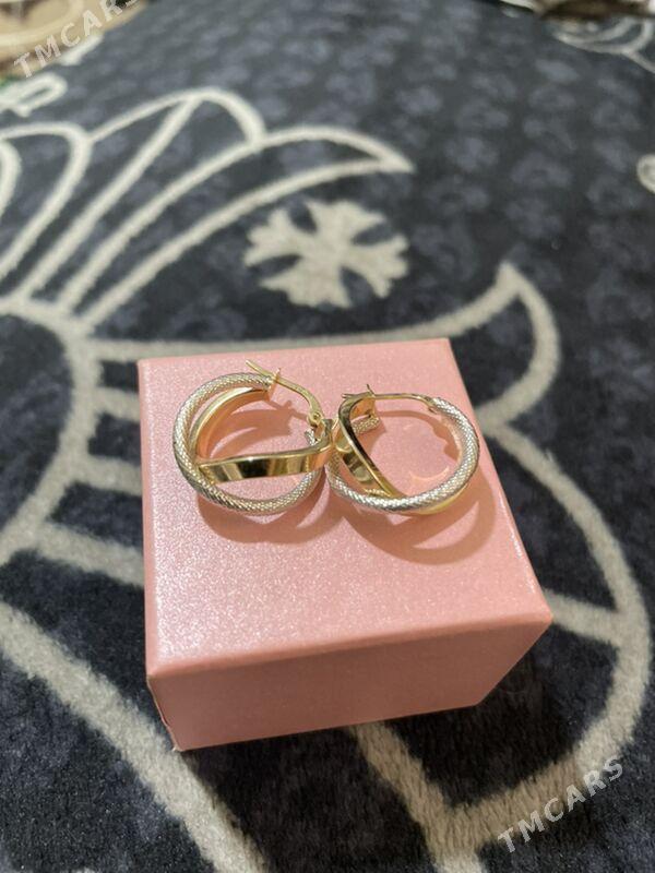 серьги золотые - Balkanabat - img 1