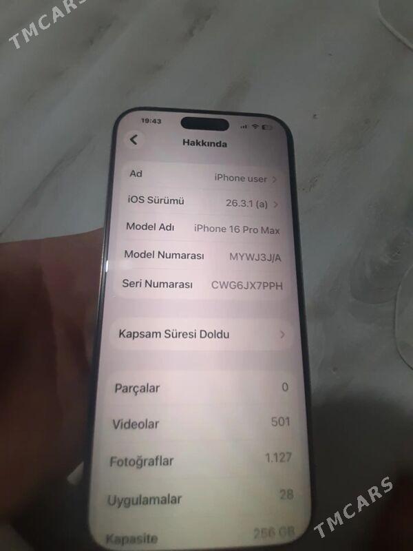 iphone 16 pro max - Aşgabat - img 1