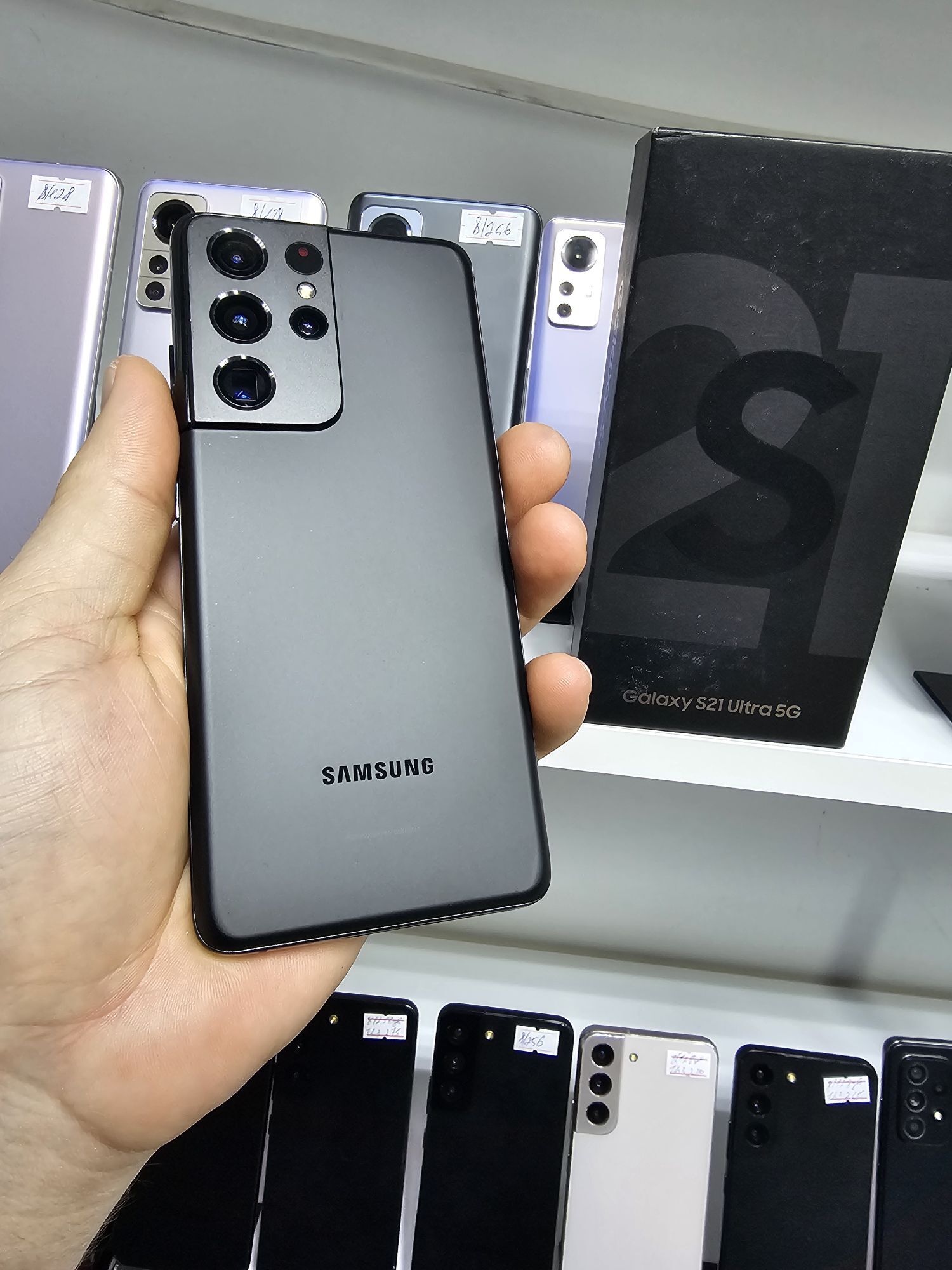 S 21 ULTRA 12/256 GB 2 SIM - Garaşsyzlygyň 15 ýyllygy Söwda Merkezi - img 1