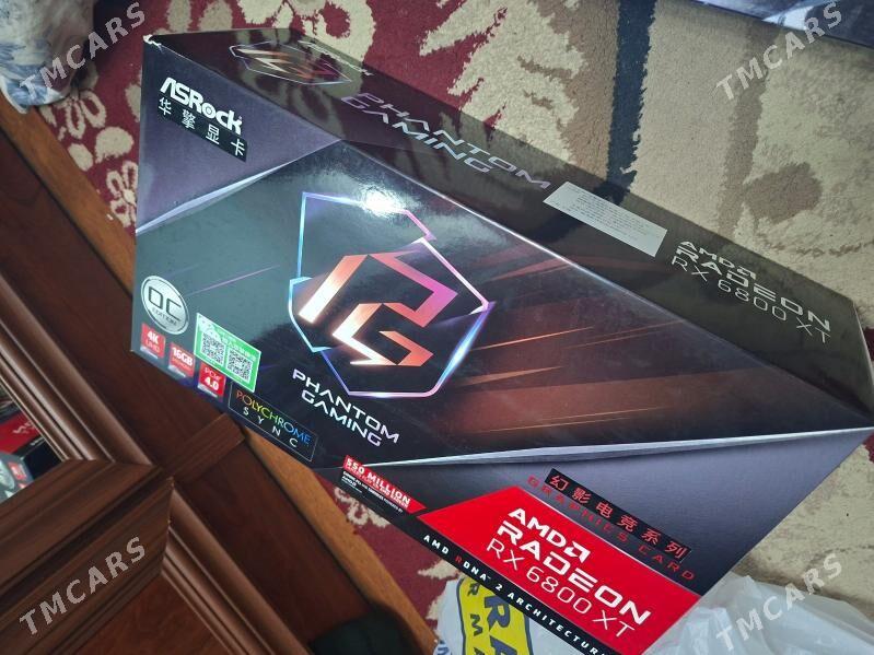 Видеокарта AMD RX 6800 XT 16G - Ашхабад - img 1