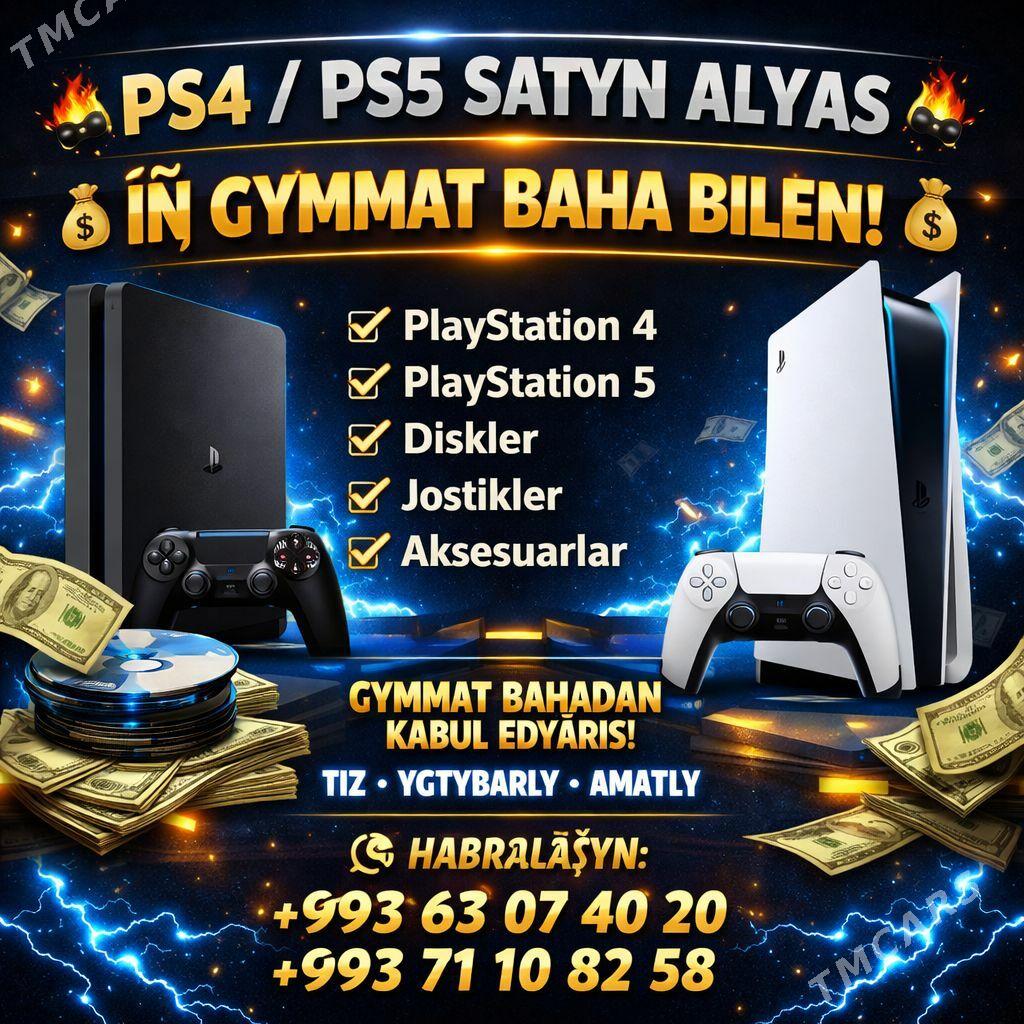 Satyn alỳas Playstation 4-5 - Türkmenabat - img 1