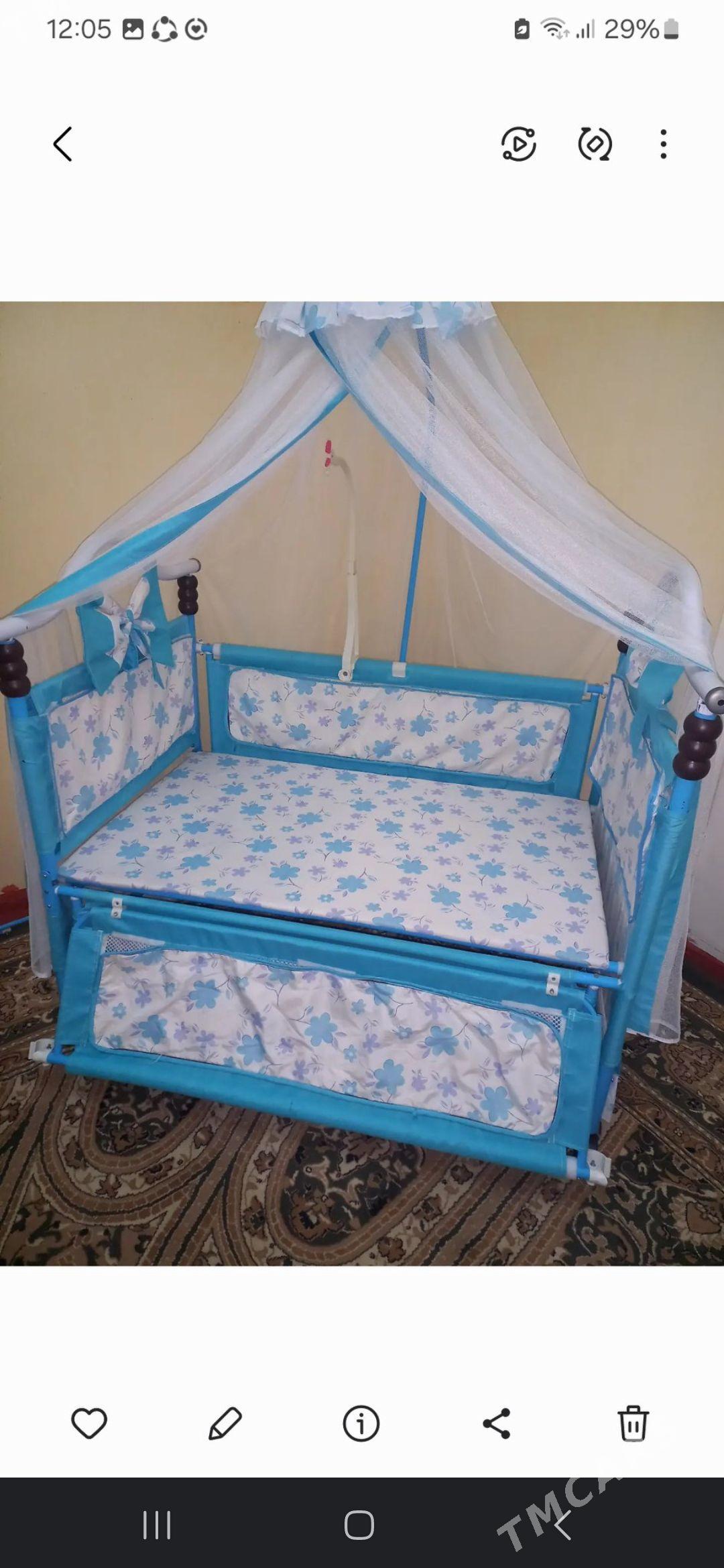 detski krowat - Balkanabat - img 1