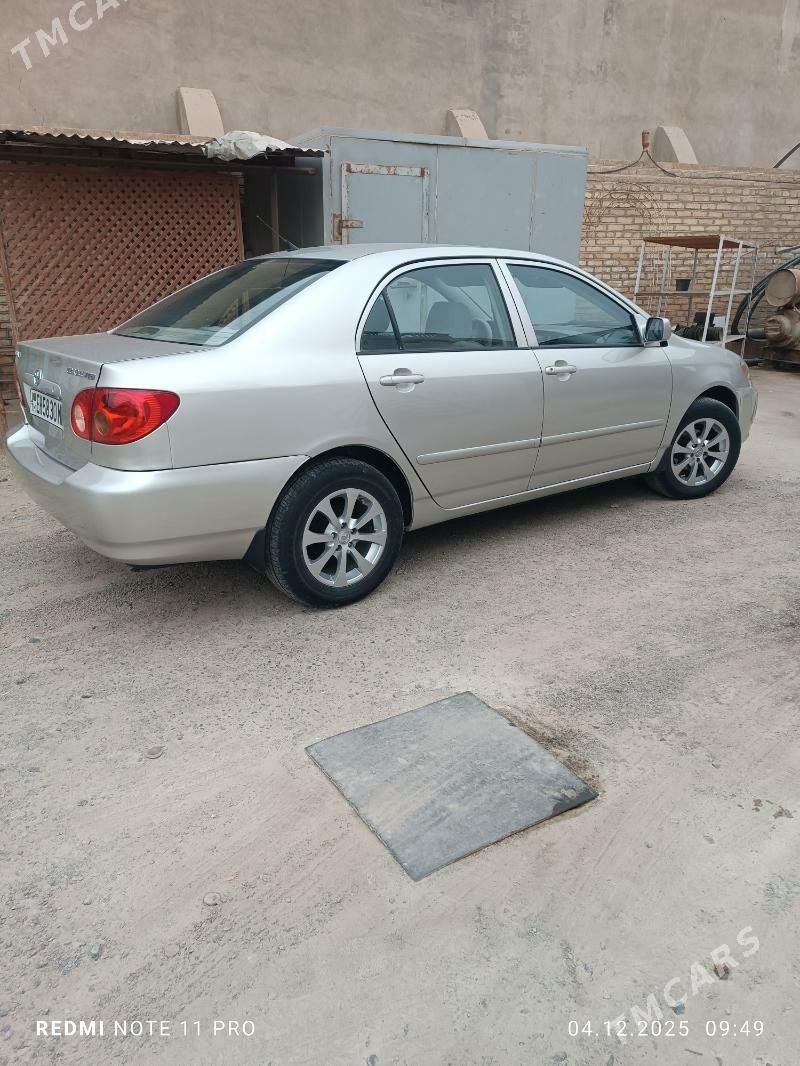 Toyota Corolla 2003 - 140 000 TMT - Мары - img 1