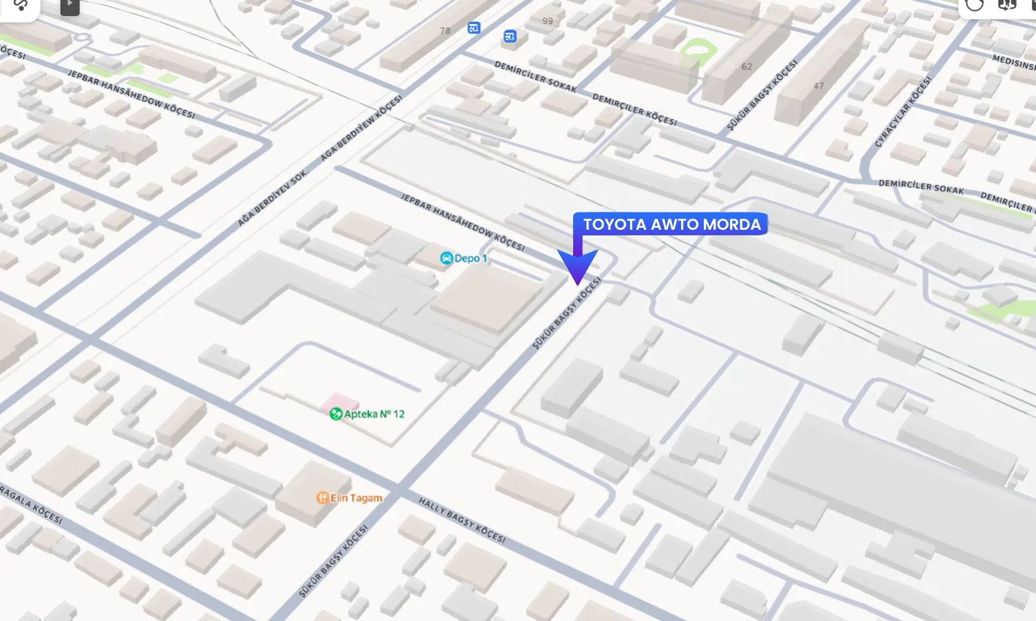 Toyota Awto Morda Map Location