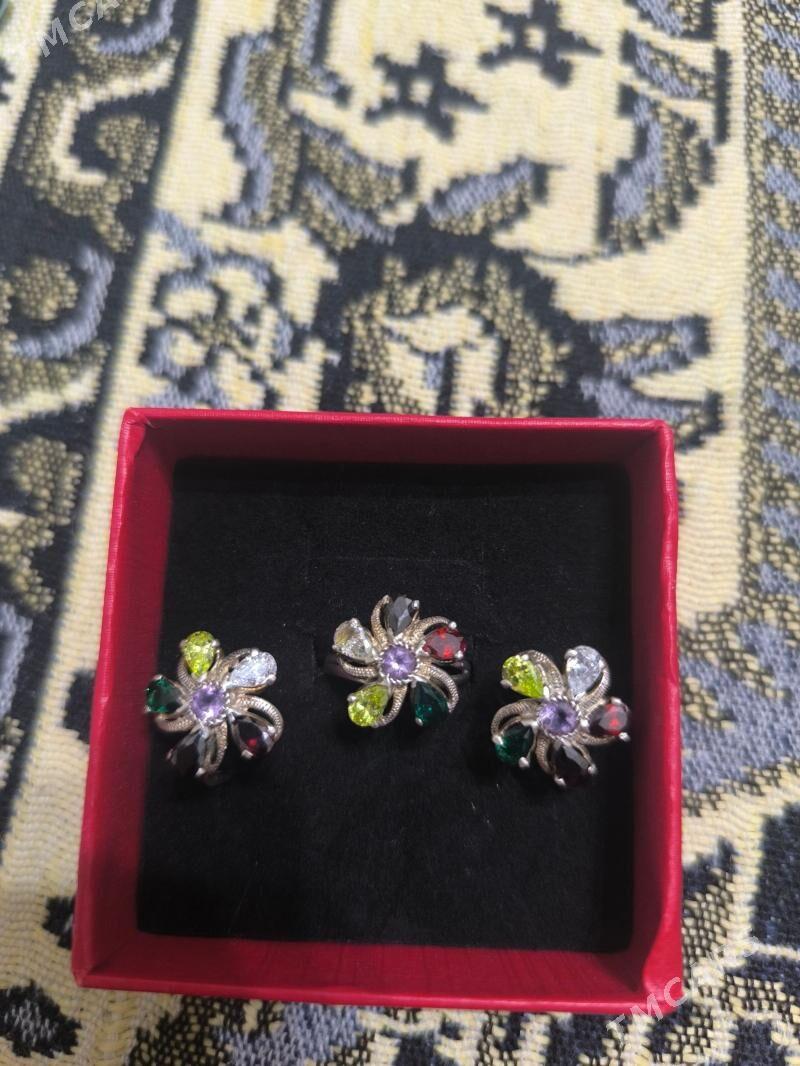 серебро комплект kumus kamplek - Ашхабад - img 1