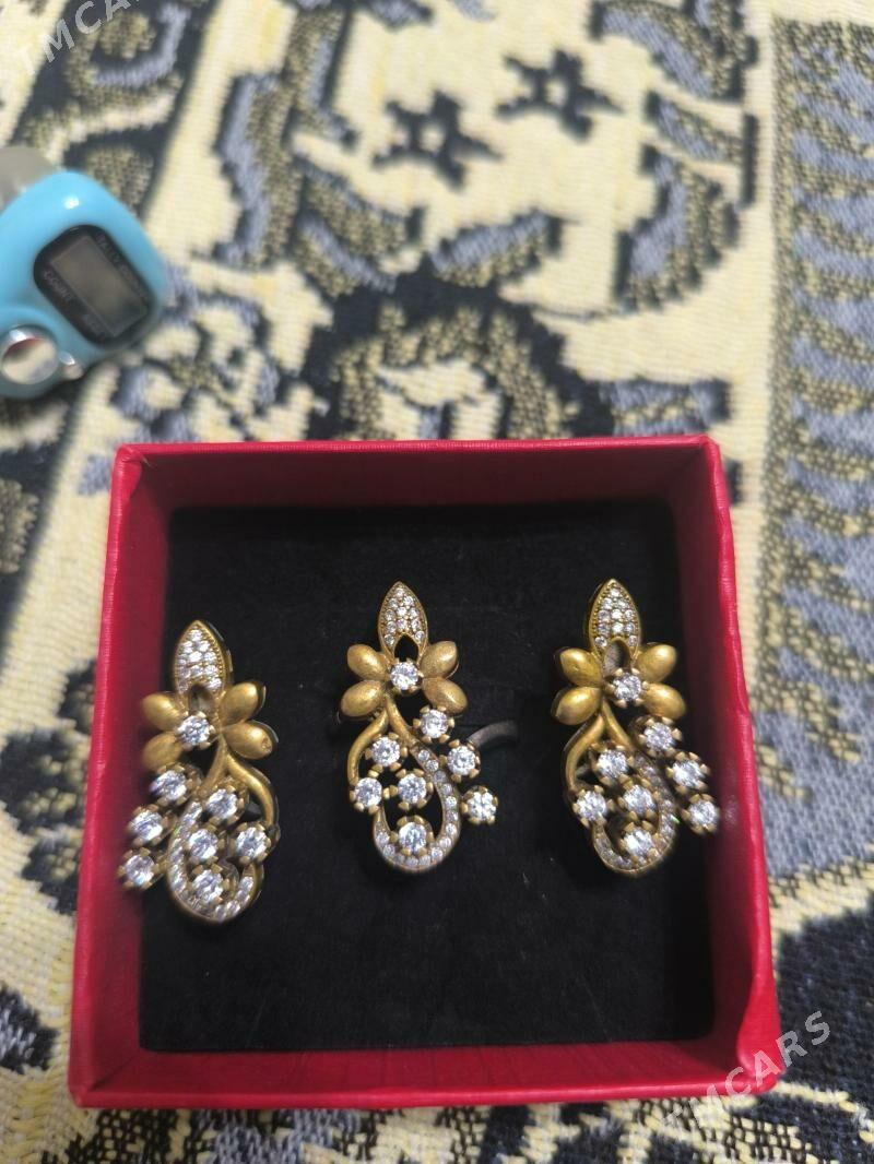 серебро комплект kumuş kamplek - Ашхабад - img 1