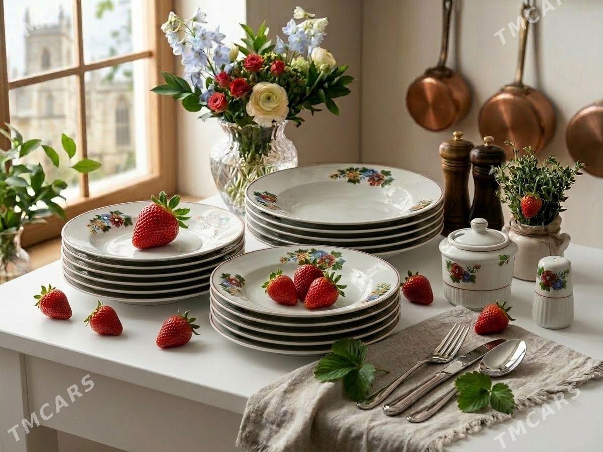 Сервиз букет цветов - 5 mkr - img 1