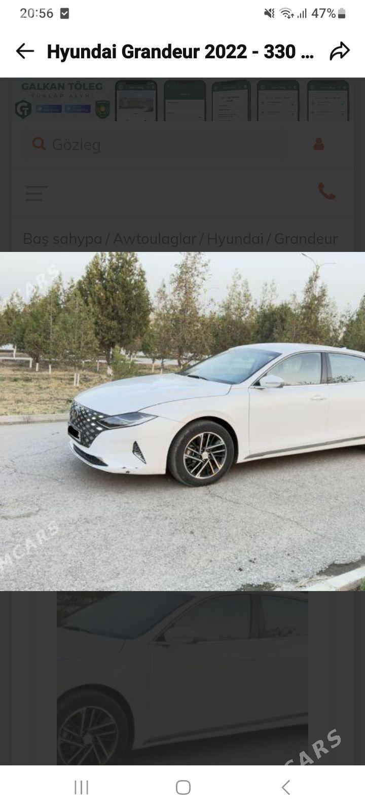 Hyundai Grandeur 2021 - 394 000 TMT - Ашхабад - img 1