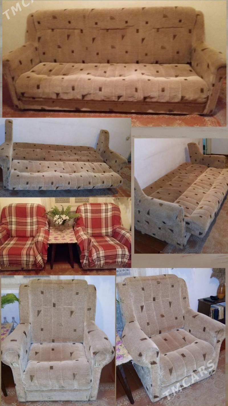 ДИВАН+2 КРЕСЛА/МЯГКИЙ УГОЛОК - Türkmenbaşy - img 1
