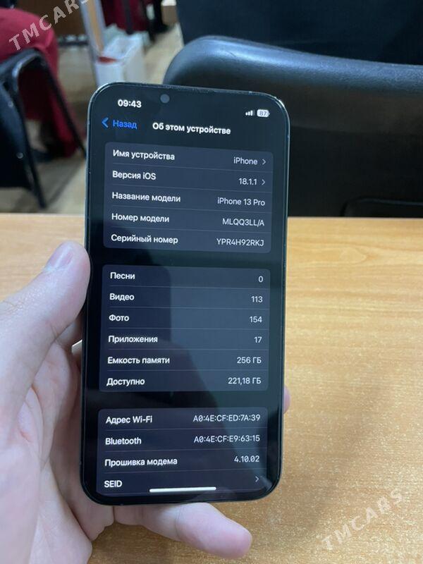iphone 13pro 256GB - Aşgabat - img 1