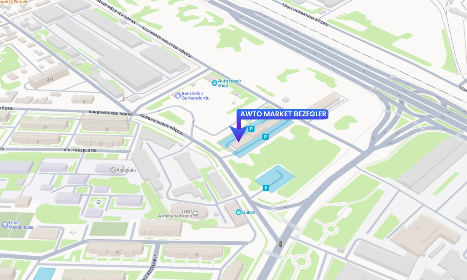 Awto Market Bezegler Map Location