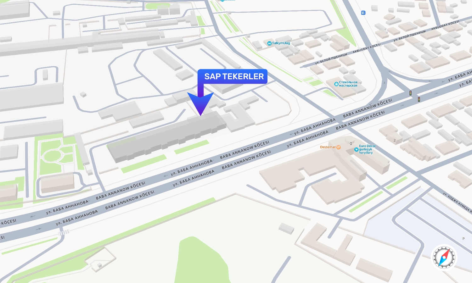 SAP AWTO YAGLAR Map Location