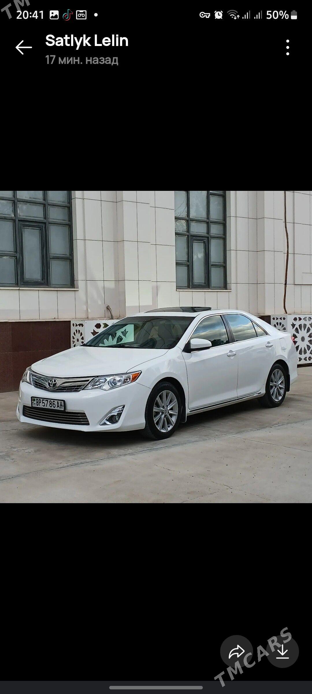 Toyota Camry 2012 - 245 000 TMT - Гёкдепе - img 1