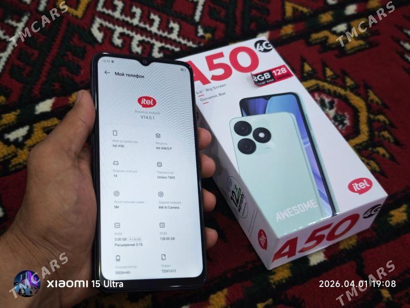 Itel A50 8/128 Gb - Şabat etr. - img 1