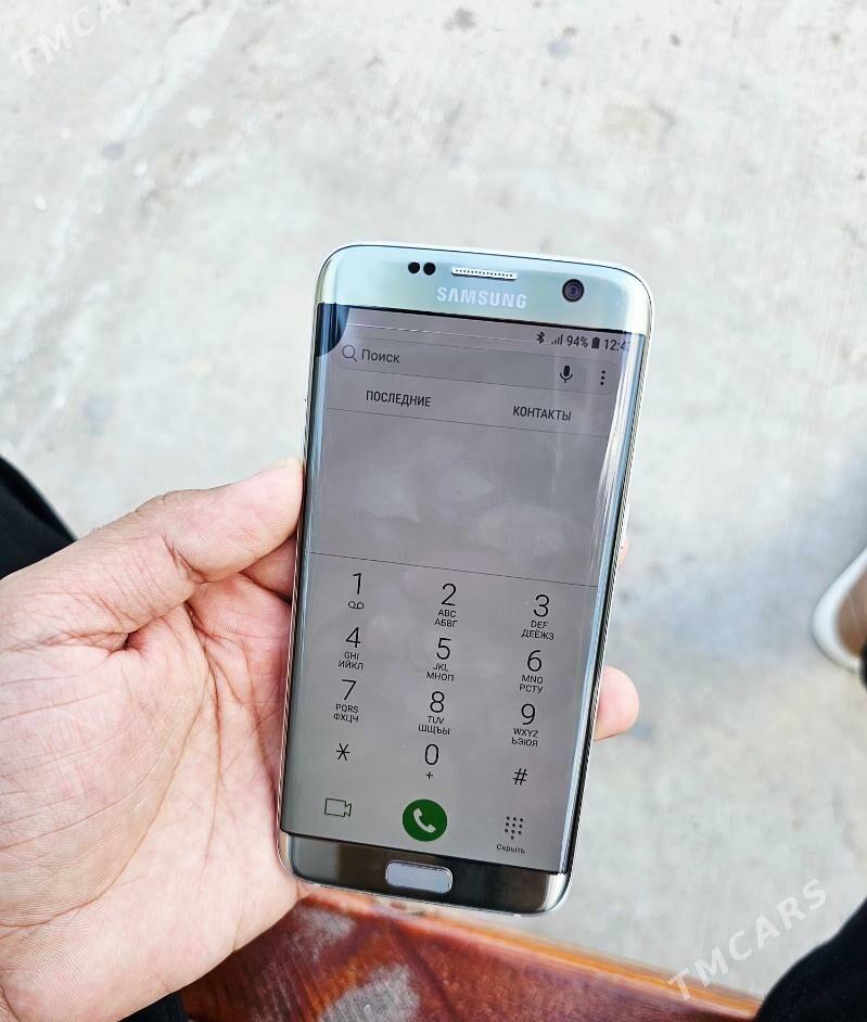 S7 edge Gold renk Arassaja - Aşgabat - img 1