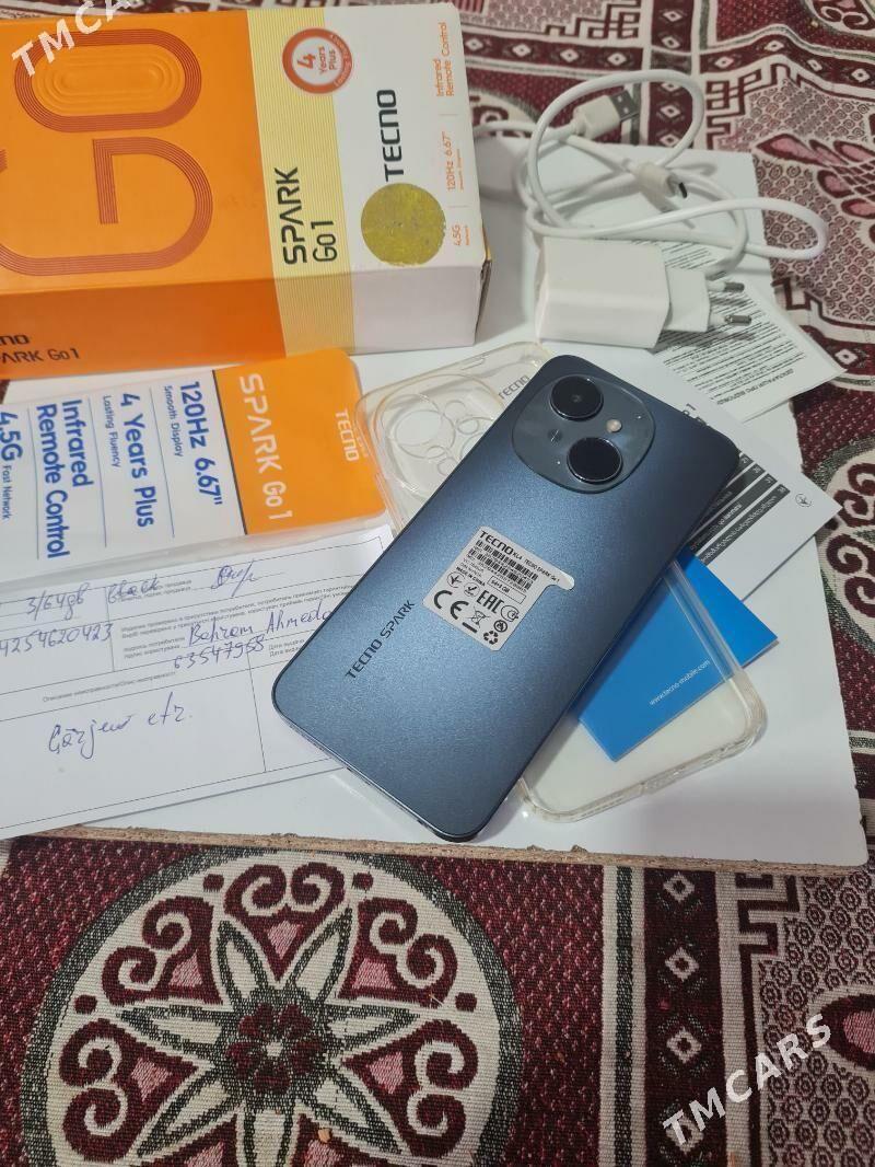 TECNO SPARK Go 1 6/64 - Мары - img 1