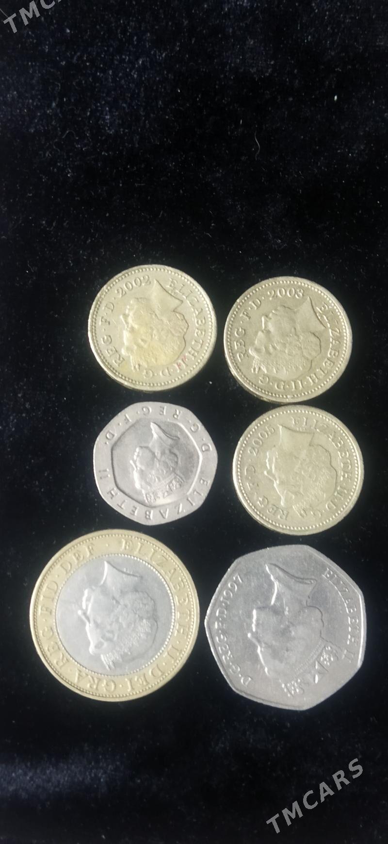 монеты Великобритании - Туркменбаши - img 1