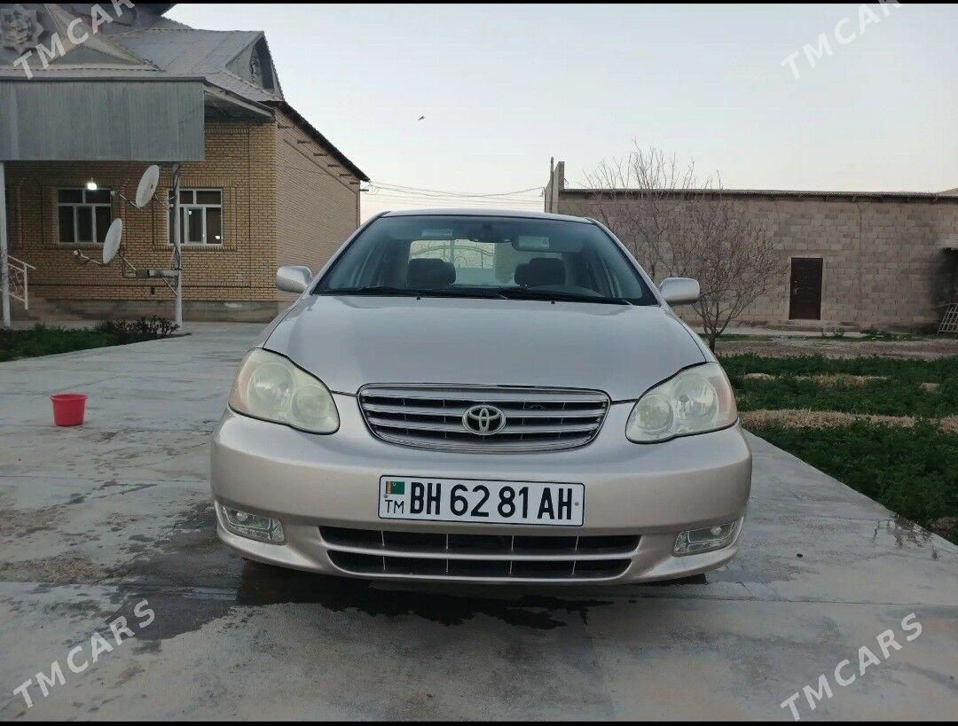 Toyota Corolla 2003 - 130 000 TMT - Теджен - img 1
