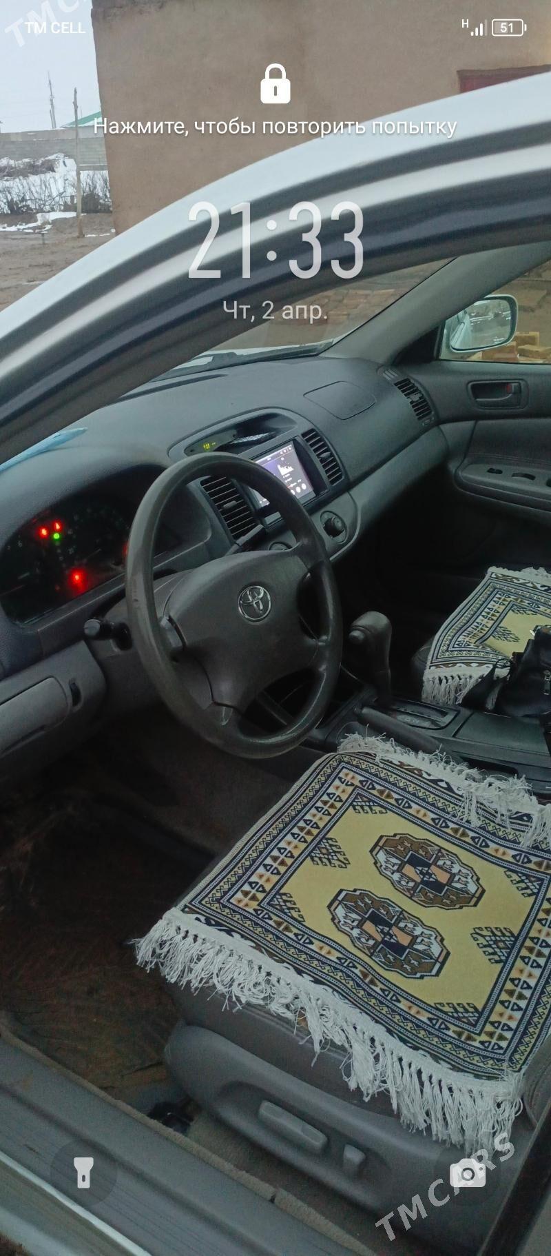 Toyota Camry 2002 - 168 000 TMT - етр. Туркменбаши - img 1