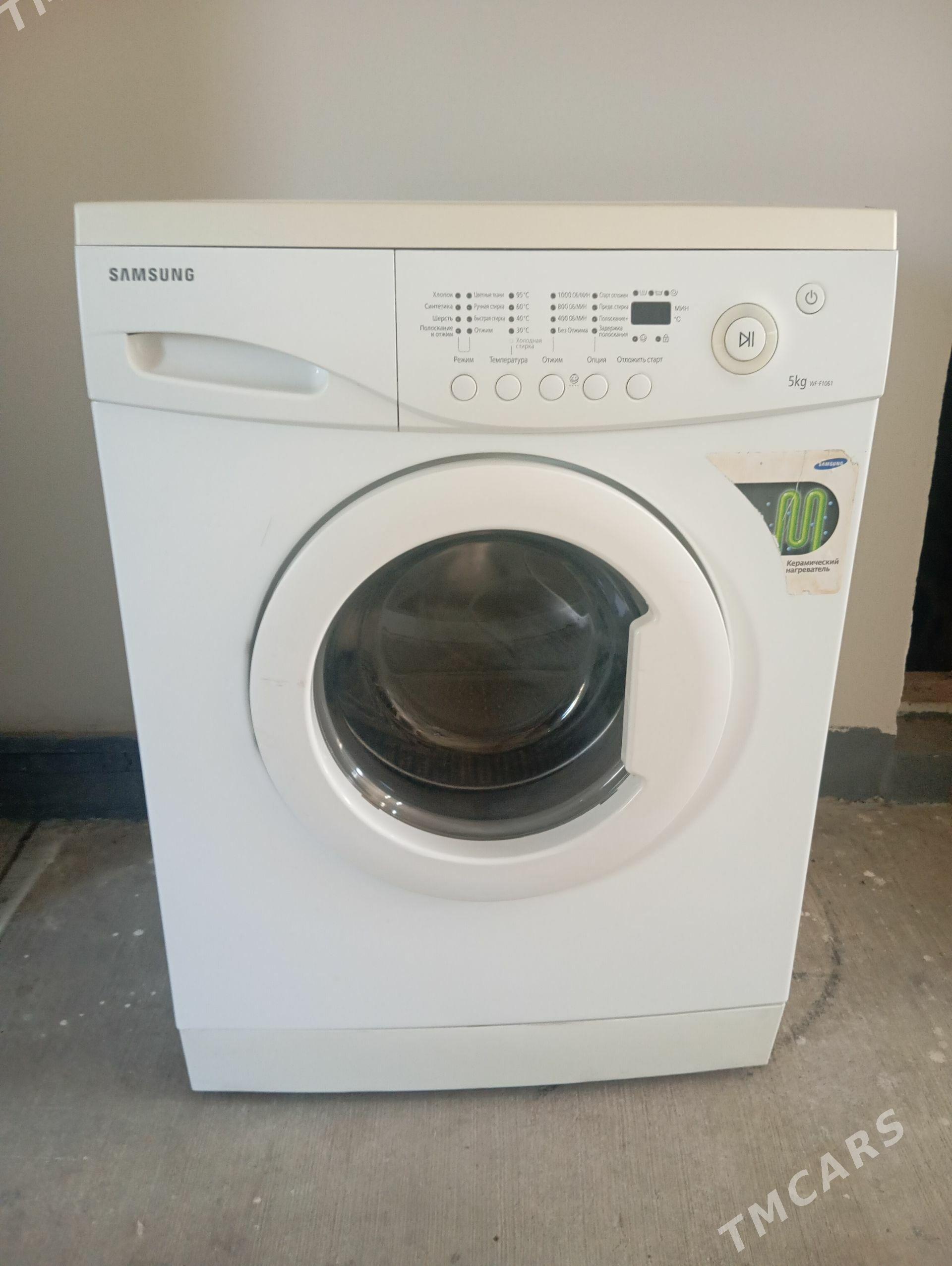 Samsung 5Kg awtamat kirmasyn - Ашхабад - img 1