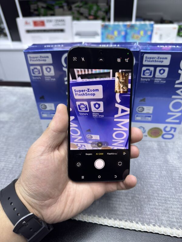 TECNO CAMON 50 12AÝ KREDIT - Ашхабад - img 1