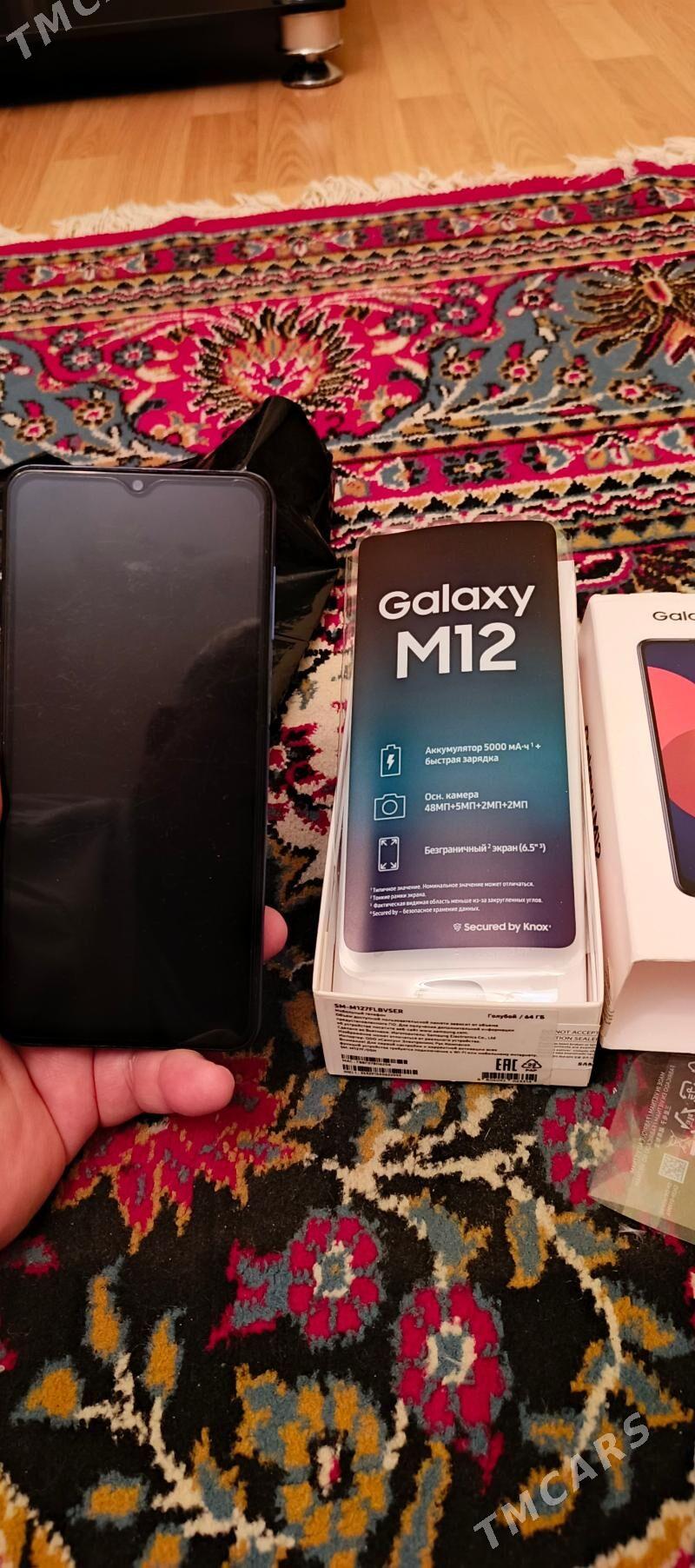 телефон М12 самсунг - Ашхабад - img 1