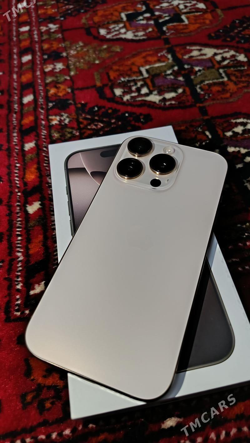 iphone 16 Pro 256 GB. %92 - Aşgabat - img 1