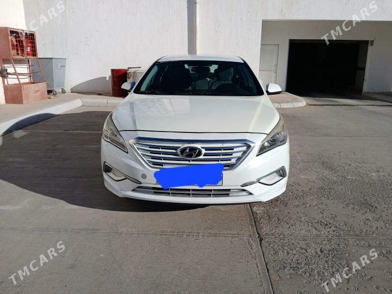 Hyundai Sonata 2015 - 185 000 TMT - ул. Подвойского (Битарап Туркменистан шаёлы) - img 1