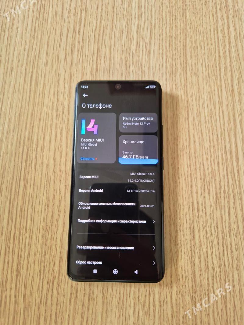 Redmi note13 pro+ - Aşgabat - img 1