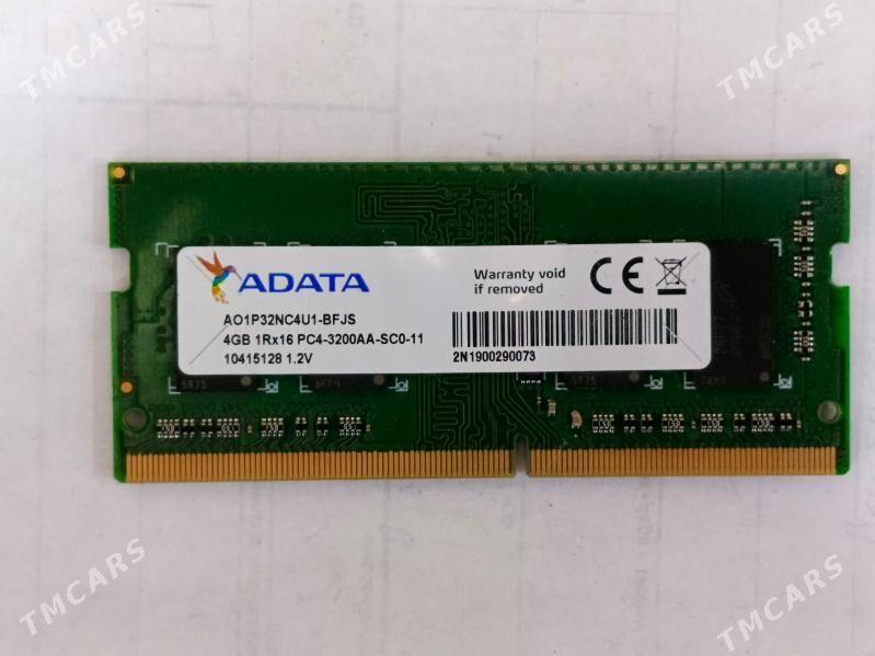 RAM DDR4 4GB - Ашхабад - img 1