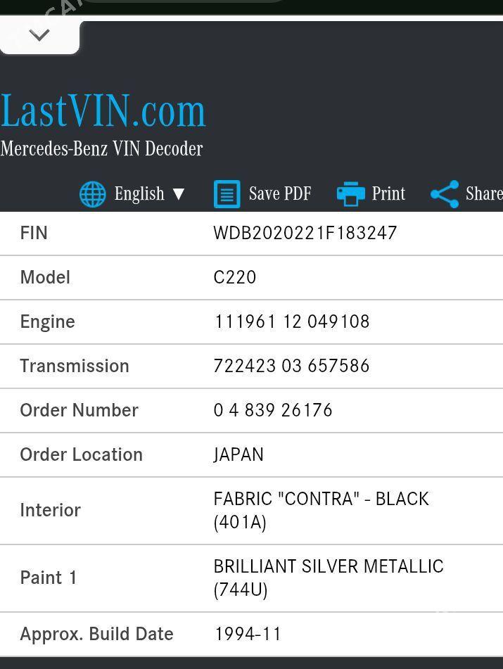 Mercedes-Benz C-Class 1995 - 80 000 TMT - Кёнеургенч - img 1