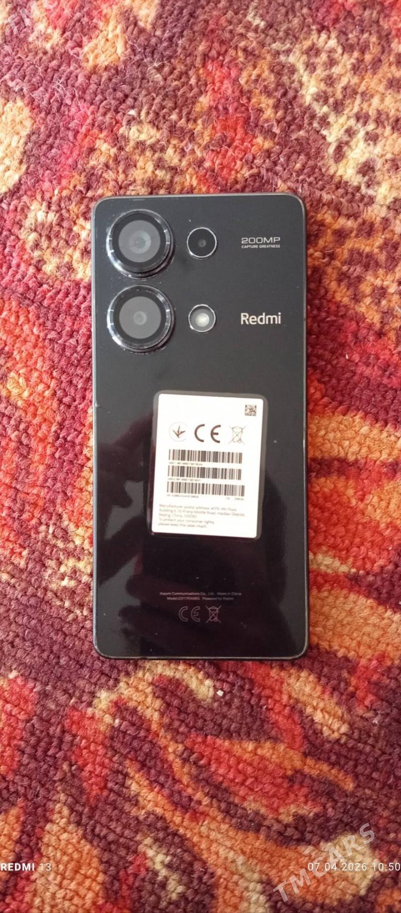 Redmi Note 13 pro - Гурбансолтан Едже - img 1