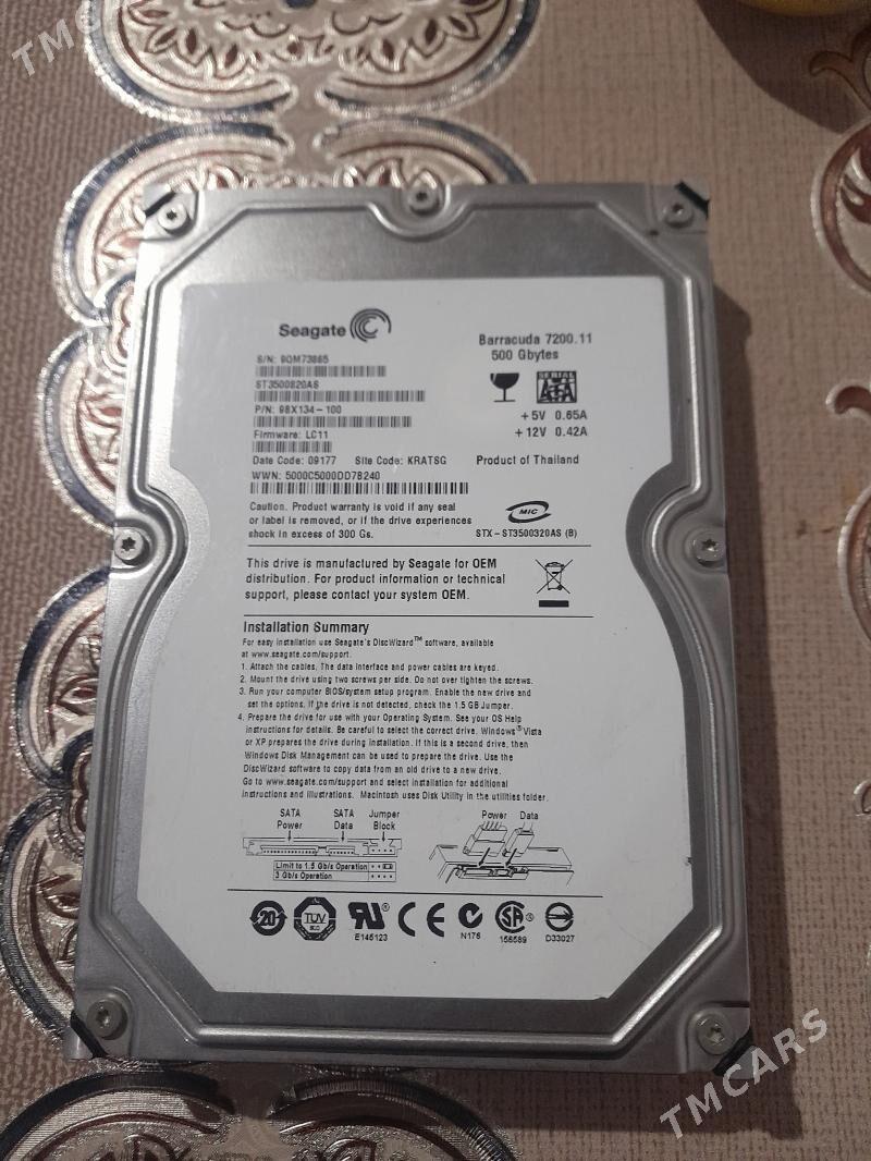 Joskiy disk 500gb - Гороглы (Тагта) - img 1