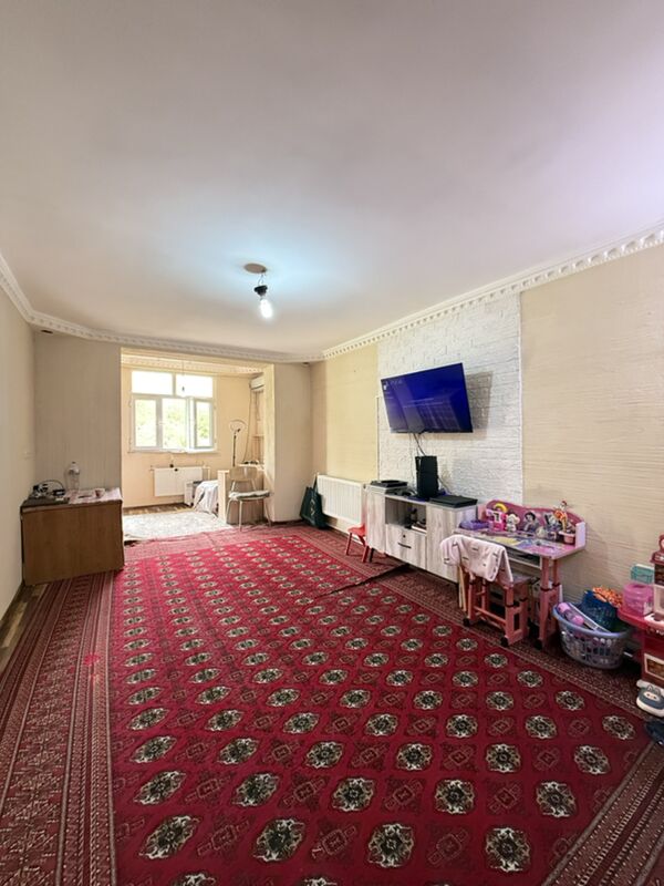 3 ком 1 этаж двор 9 мкр - Ашхабад - img 1