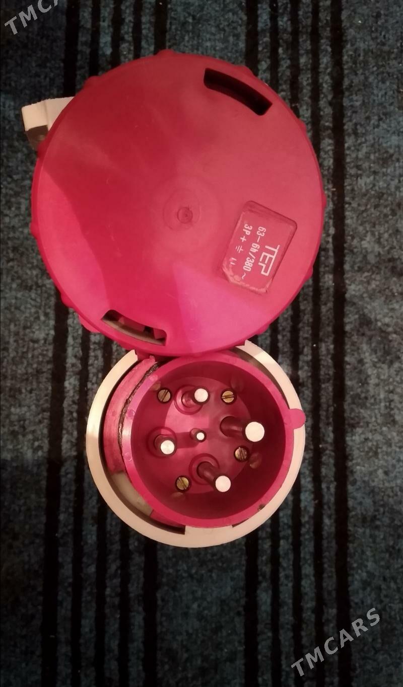 Силовые вилка розетка 380V63А - Туркменбаши - img 1