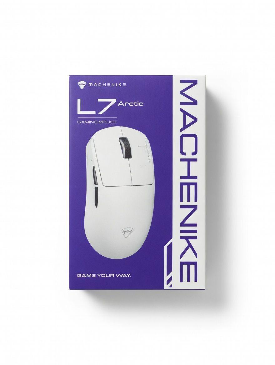 Мышь MACHENIKE L7 Arctic - Ашхабад - img 1