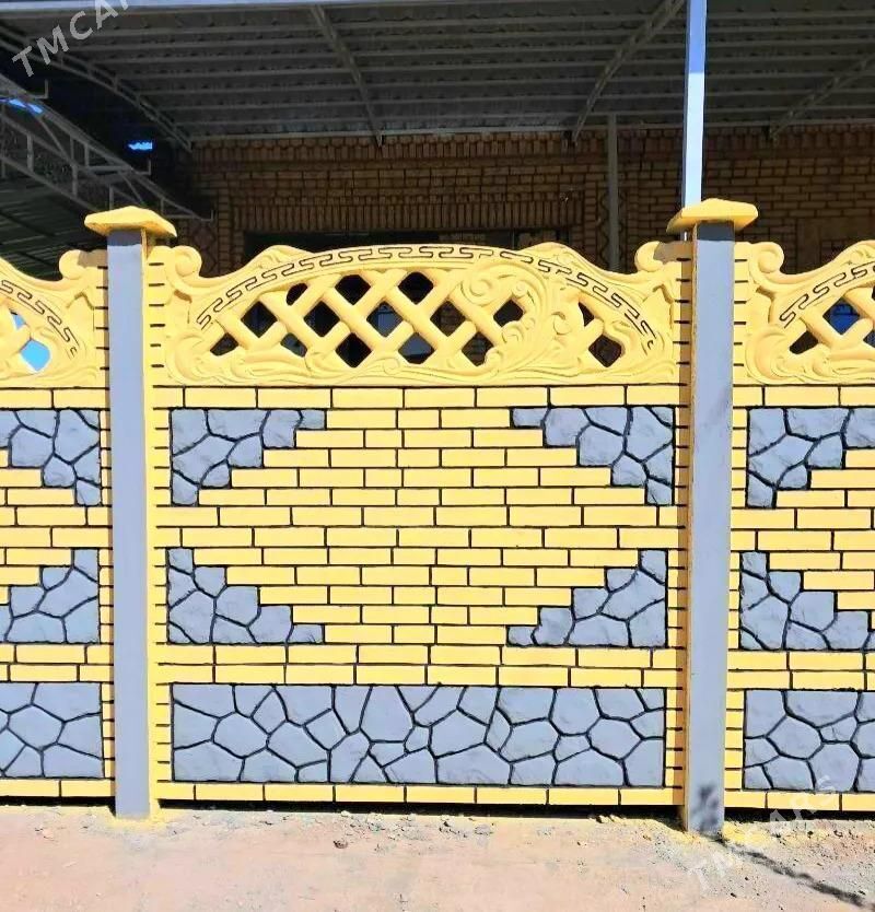 beton zabor hayat бетон забор - Baýramaly - img 1