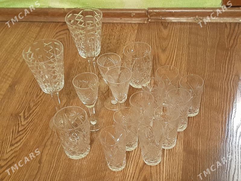 рюмки хрусталь - Aşgabat - img 1