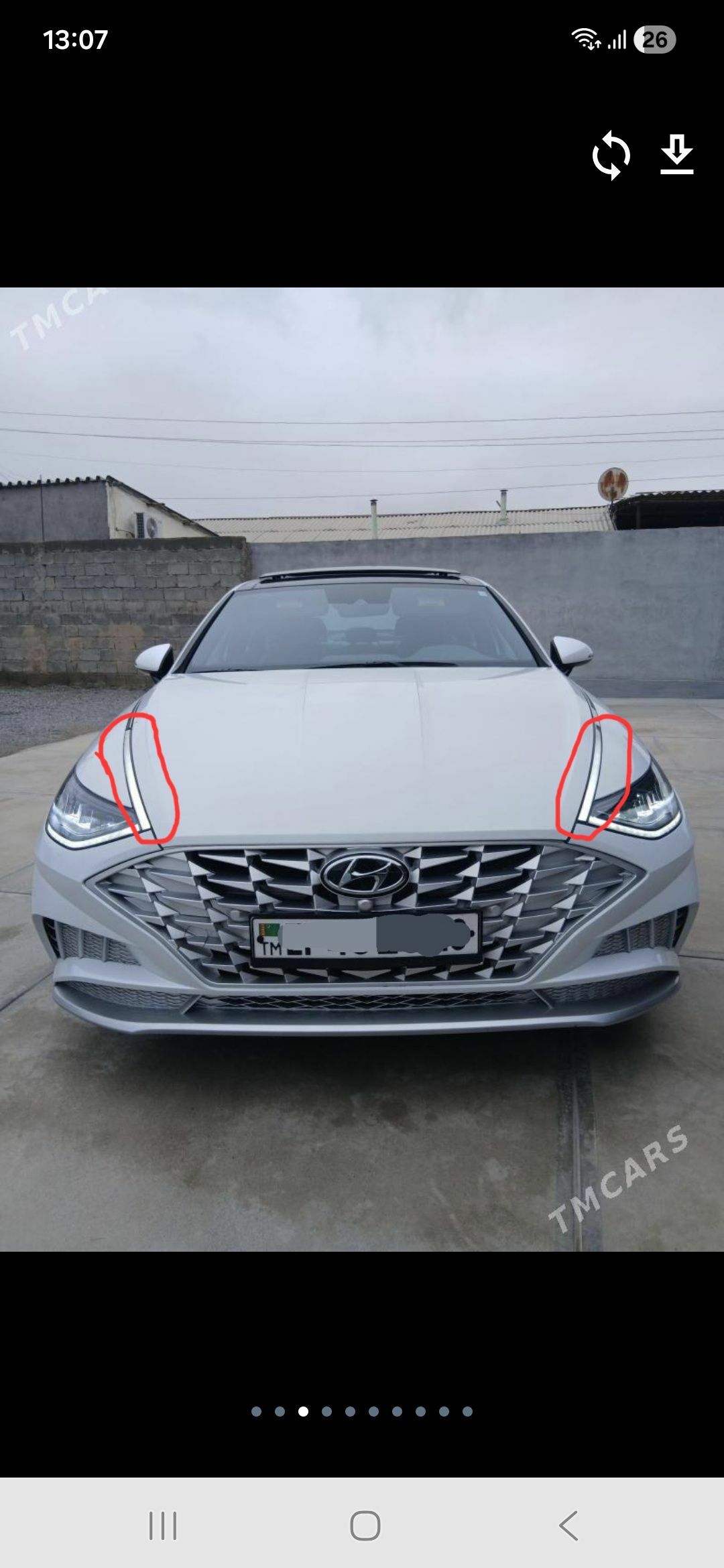 Sonata 20-23m fara zapcaslyk 600 TMT - Bagyr - img 1