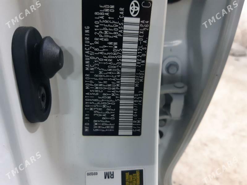 Toyota Corolla 2021 - 245 000 TMT - Aşgabat - img 1