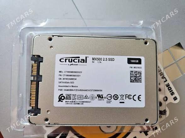 Crucial Ssd 1 tb - Ашхабад - img 1