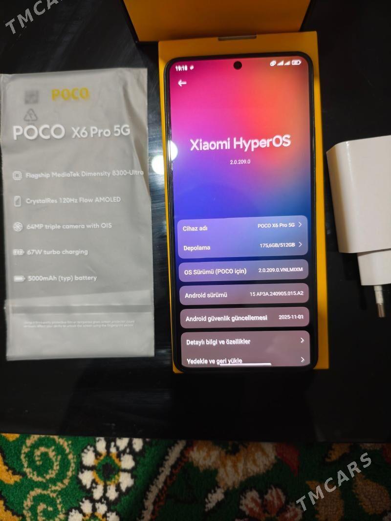 poco x6 pro - Гёкдепе - img 1